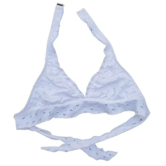 Island Soul Swim Island Soul White Bikini Top Poshmark